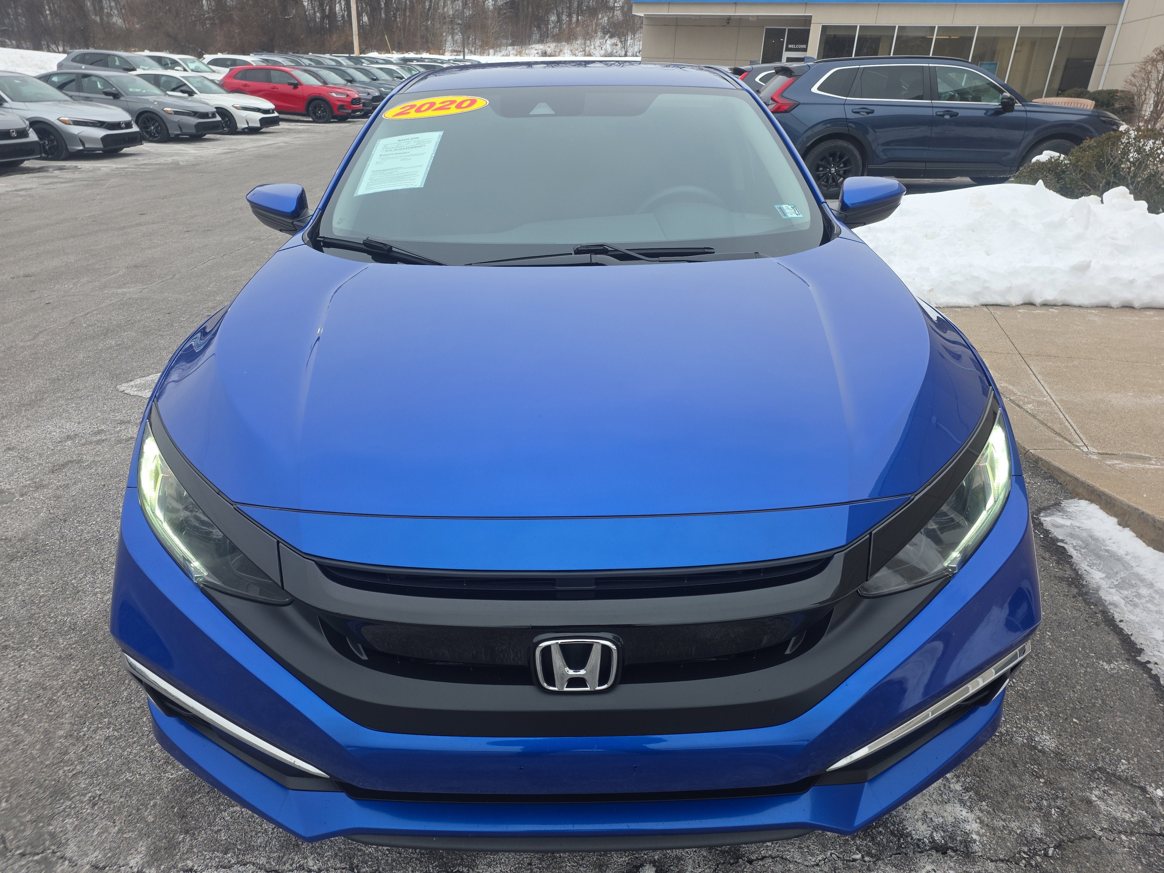 Used 2020 Honda Civic LX with VIN 19XFC2F60LE209212 for sale in Bloomsburg, PA