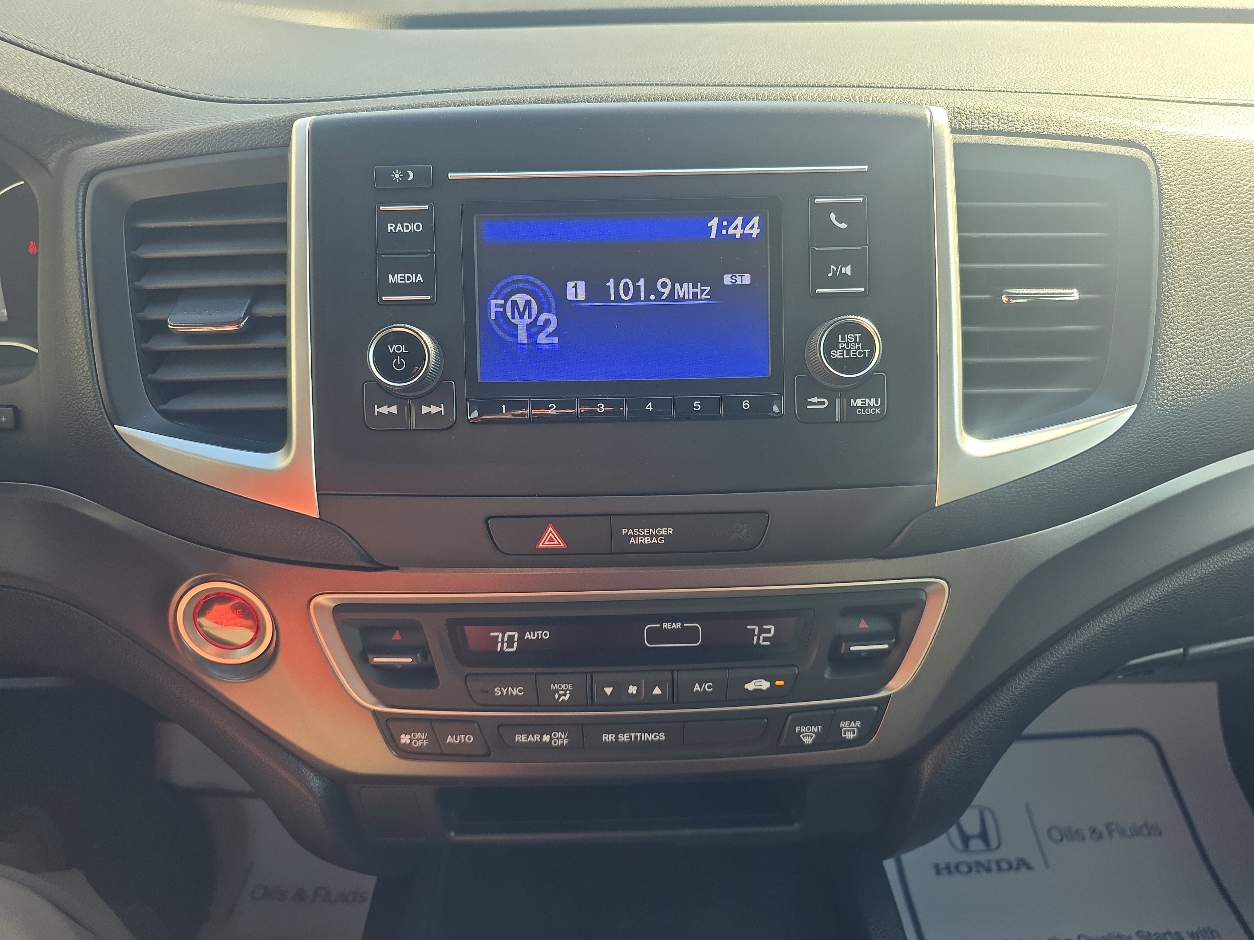 2019 Honda Ridgeline Sport